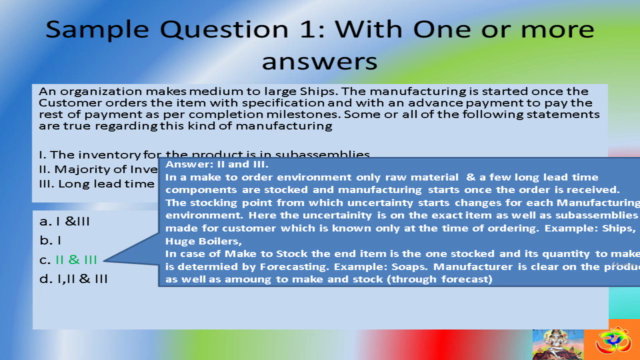Supply Chain Planning and Execution (200 Questions) – Screenshot 3