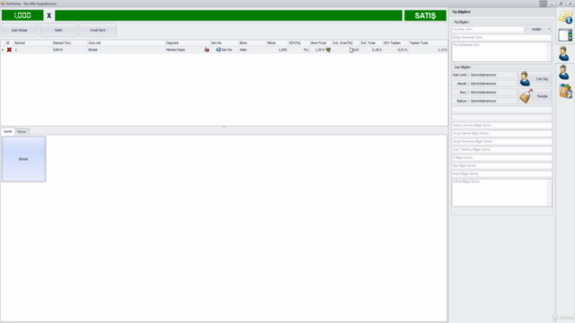 C# ve DevExpress ile Gelişmiş Ön Muhasebe Yazılımı (Bölüm-4) – Screenshot 4