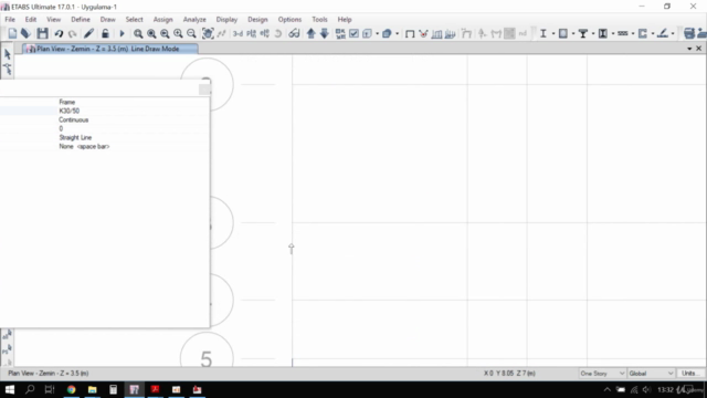 SAP2000,ETABS,STA4CAD ile StatikProje Eğitimi – Screenshot 2