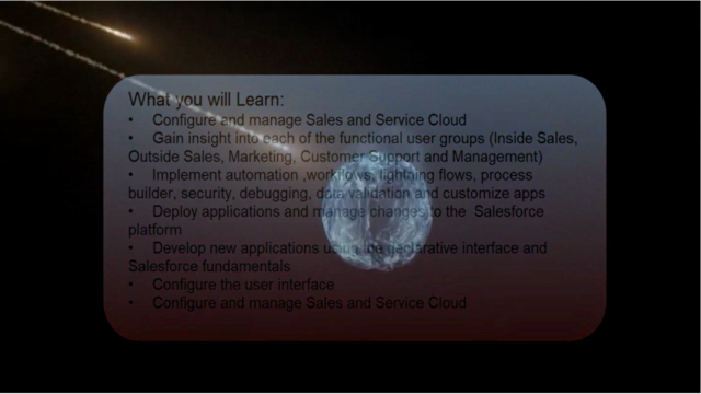 SFDC Salesforce certification tutorial for admins – Screenshot 4