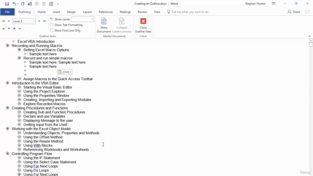 Microsoft Word Advanced – Screenshot 1