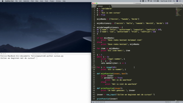 Python voor beginners - in 2 uur leren programmeren – Screenshot 3