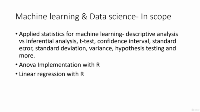 Machine Learning, Business analytics with R Programming & Py – Screenshot 3