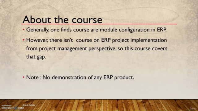 Managing Enterprise Resource Planning (ERP) Implementation – Screenshot 2