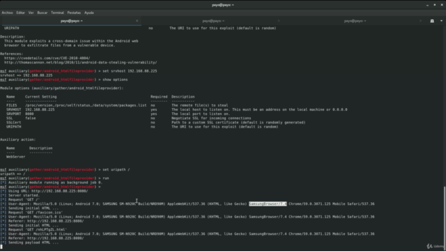 Masterclass - Hacking de dispositivos moviles – Screenshot 1