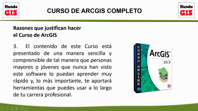 Aprende ArcGIS y Diseña tus propios Mapas – Screenshot 4