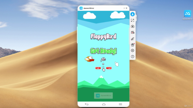 Create a Flappy Bird clone for Android – Screenshot 3