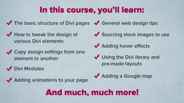 The Divi WordPress Theme for Beginners – Screenshot 4