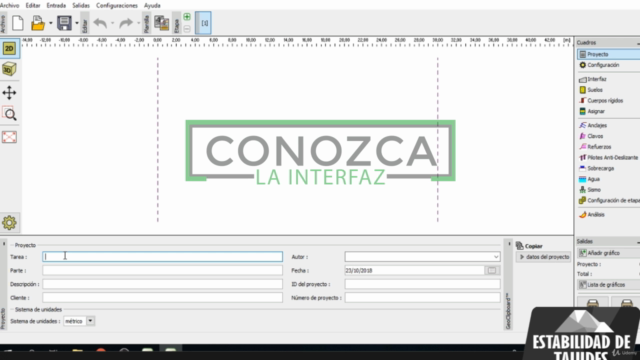 ANÁLISIS DE ESTABILIDAD Y CIMENTACIONES CON GEO5 2020 – Screenshot 1