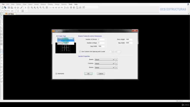 SAP2000 para Análisis y Diseño de Estructuras – Screenshot 2