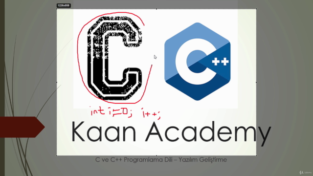 C programlama ve C++ programlama ile Yazılım Geliştirme – Screenshot 1