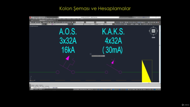 Elektrik Proje Eğitimi | Konut Projesi |Komple Uygulamalı – Screenshot 4