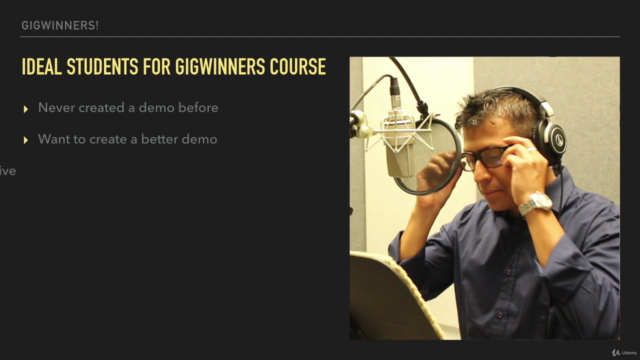GigWinners! The Voice-Over Demo Course – Screenshot 4