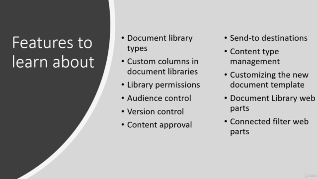 SharePoint Document Libraries - Advanced Use & Customization – Screenshot 1