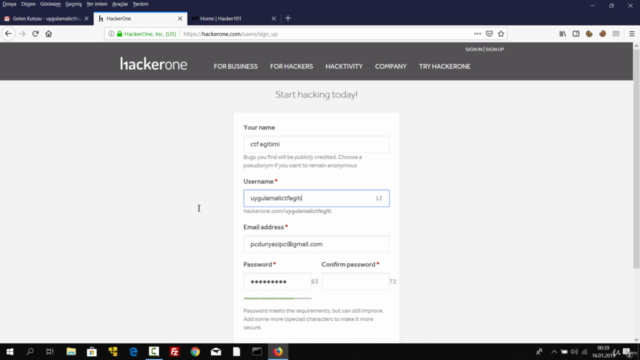 Uygulamalı Bayrak Kapma Yarışı(CTF) Eğitimi - Birinci Seviye – Screenshot 2