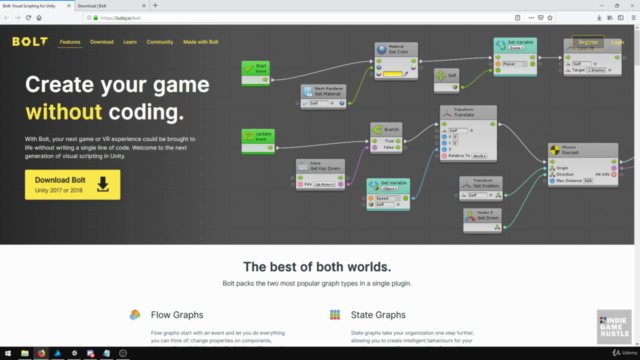 Create a Start Menu with Bolt in Unity using State Graphs – Screenshot 3