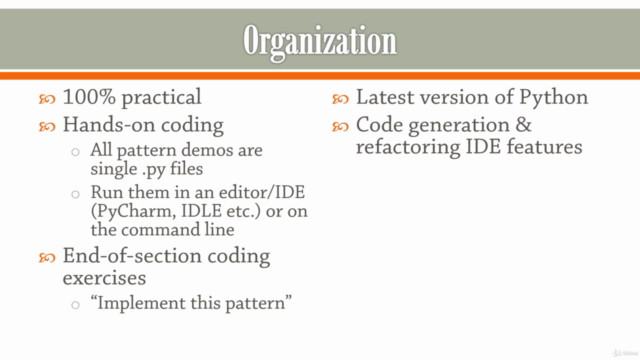Design Patterns in Python – Screenshot 3
