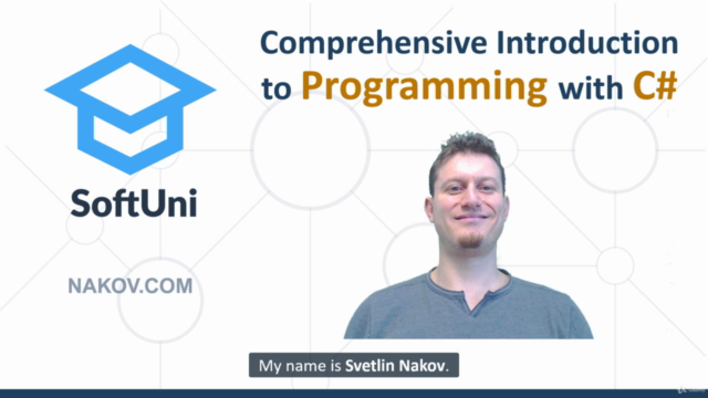 Comprehensive Introduction to Programming with C# – Screenshot 1