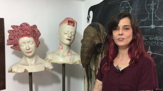 Curso de Pintura de Piezas Tridimensionales con Óleo – Screenshot 4