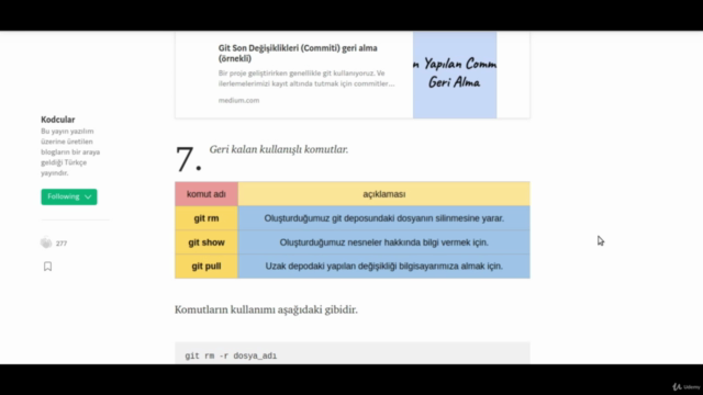Git komutları Eğitimi – Screenshot 4