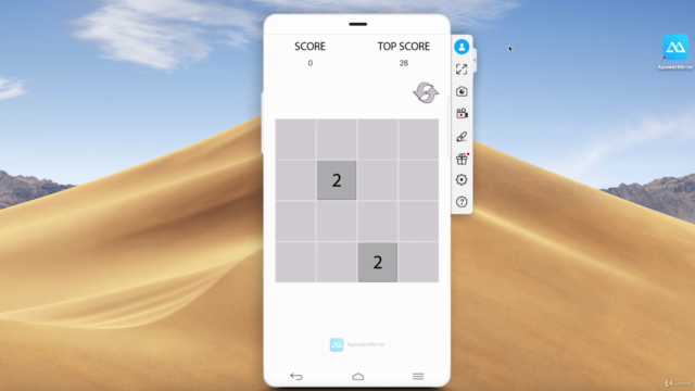 Create a 2048 Android Game Clone from Scratch - Screenshot_02