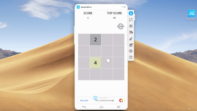 Create a 2048 Android Game Clone from Scratch - Screenshot_04