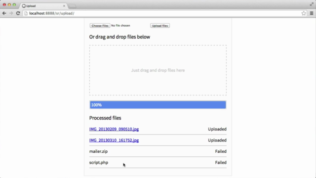 Create a Drag & Drop File Uploader For Websites - Screenshot_02