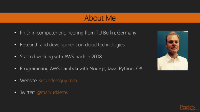 End-to-End Serverless Development using AWS Lambda – Screenshot 1
