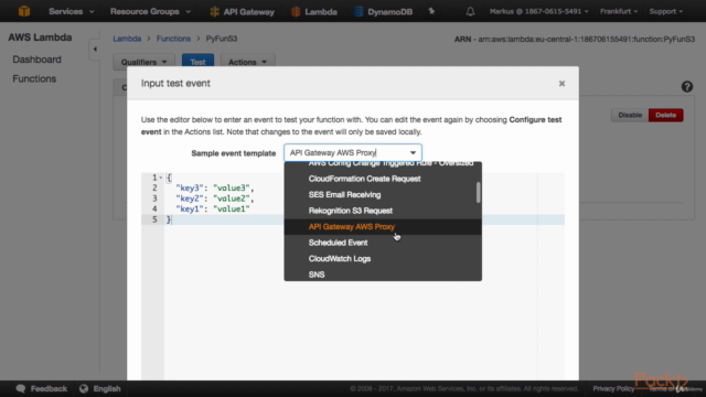 End-to-End Serverless Development using AWS Lambda – Screenshot 4