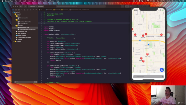 Map Kit Mastery: iOS 12 & Swift 4 – Screenshot 2
