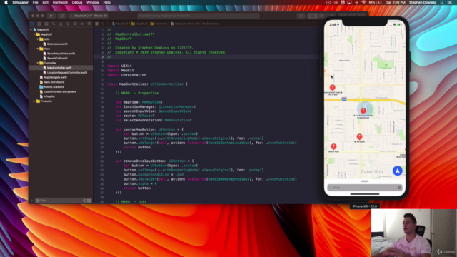 Map Kit Mastery: iOS 12 & Swift 4 – Screenshot 4