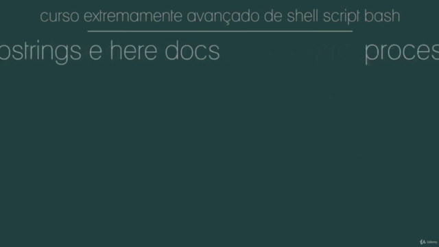 Curso Intensivo de Shell Script Avançado – Screenshot 3