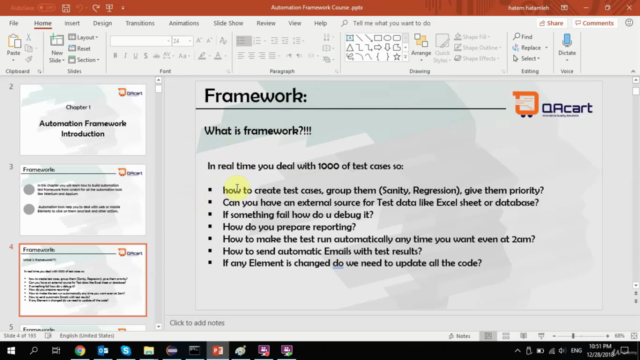 Complete Selenium Course in Arabic including frameworks – Screenshot 1