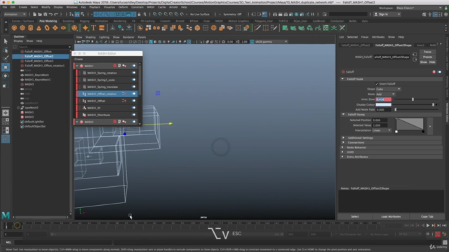 3D Text Animation in Autodesk Maya - Screenshot_03