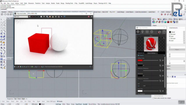 V-Ray for Rhino – Screenshot 1