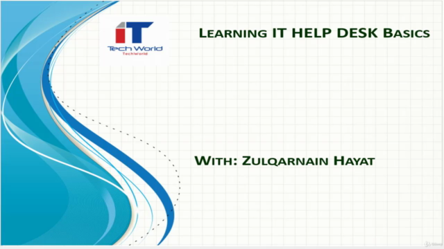 Learning IT Help Desk Basics – Screenshot 1