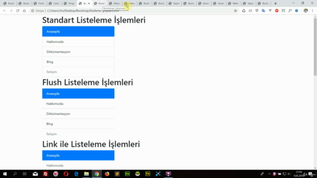 Bootstrap ile Sıfırdan 5 Gerçek Web Tasarım Projesi – Screenshot 3