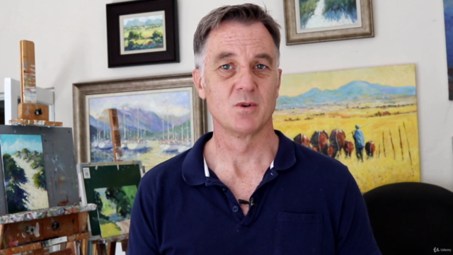 Watercolor and Pastel Techniques for Light Filled Paintings – Screenshot 1