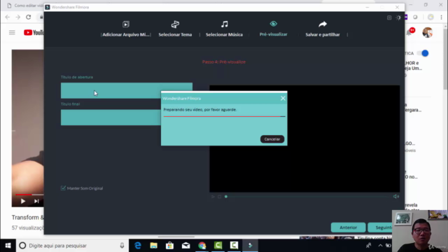 Edição de vídeos com Filmora – Screenshot 3