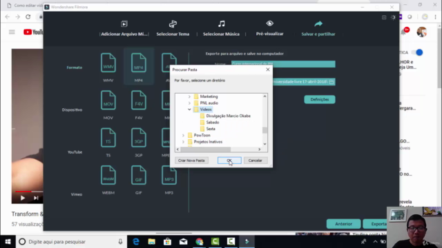 Edição de vídeos com Filmora – Screenshot 4