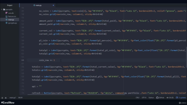 Python GUI Programming Using Tkinter and SQLite3 - Screenshot_02