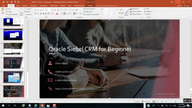 Oracle Siebel Developer - Beginner in Arabic – Screenshot 1