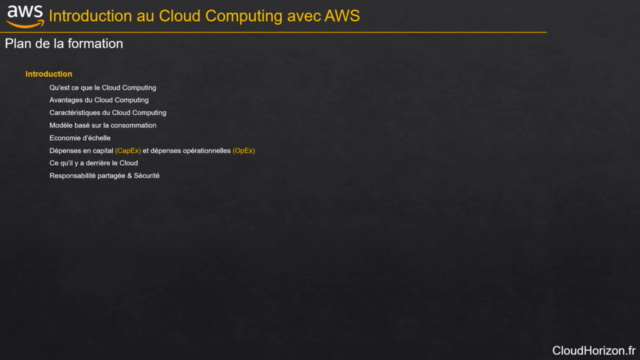 Introduction au Cloud Computing avec AWS – Screenshot 1