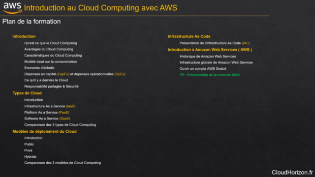 Introduction au Cloud Computing avec AWS – Screenshot 4