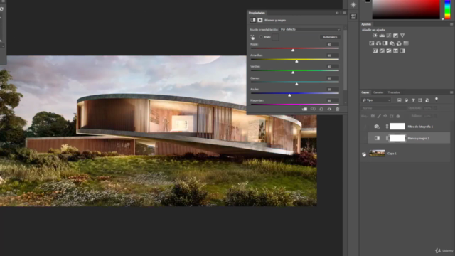 Croquis Arquitectónicos con PhotoShop. Acciones Automáticas - Screenshot_04
