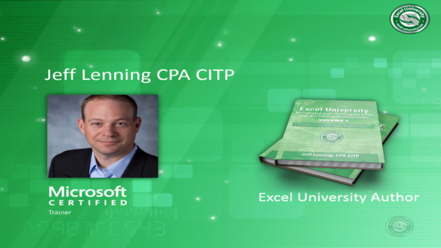 Excel for Accountants: Volume 1 – Screenshot 1