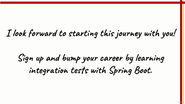 Learn integration testing with Spring Boot – Screenshot 4