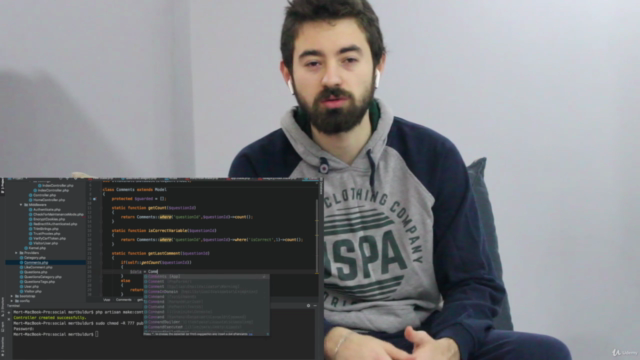 PHP Laravel ile Kullanıcı Sistemi ve Soru Cevap Uygulaması – Screenshot 3