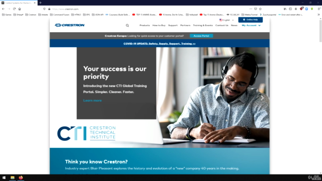 Crestron Aufbaukurs – Screenshot 2