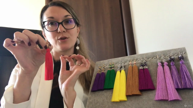 Jewelry Making: All Types of Tassel Earrings From Scratch – Screenshot 2